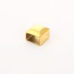 Sequoia Shawl ring square 3D gold 
