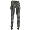 Stark Barah broek slim print zwart wit 