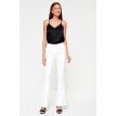 YAS Tall Pepla pantalon star white 