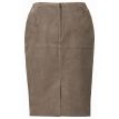 Mart Visser Montreal leren rok taupe 