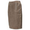 Mart Visser Montreal leren rok taupe 