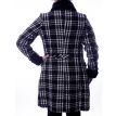 Only M Cecilia jas col geruit zwart/wit 