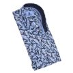 Culture Montreal overhemd blauw print vogels 
