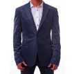 No Limit Garret colbert velvet blauw 