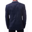 No Limit Garret colbert velvet blauw 