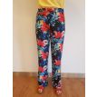 Stark Bahia broek print bloemen blauw/rood 