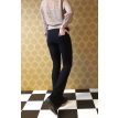 Madame LIZ Babette flared black rib 