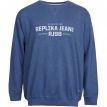 Replika Rein sweater print navy blue 