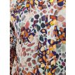 Only M Aletta blouse print 3D bloemen gabbiano 