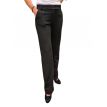 Only M Maja pantalon straight crepe zwart 