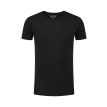 Slater Houston shirt basic fit o-neck slim black 2P 