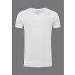 Slater Houston shirt basic fit V-neck slim white 2P 