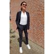 Only M Alexis blazer midi travel nero 