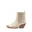 Babouche Axelle westernboot metallic 