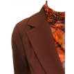 Only M Alexis blazer midi travel vino rosso 