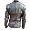 Transmission Raena leather jack zwart 