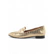 Babouche Louise loafer kroko goud 