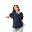 Only M Caren blouse vlindermw travel nero 