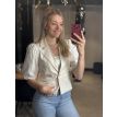 Sunset Lizz blazer pofmouw brod beige 