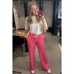 Sequoia Isla sweat pants wide leg pink 