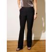 Only M Tall Alexia pant flare crepe lurex zwart argento 