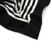 Sequoia Shawl stripe dia zwart wit 