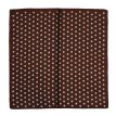 Sequoia Shawl polka dot brown 