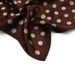 Sequoia Shawl polka dot brown 
