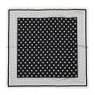Sequoia Shawl polka dot combi black 