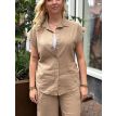 Sequoia Lina blouse linnen taupe 