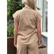 Sequoia Lina blouse linnen taupe 