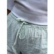 Sequoia Rosa green stripe linnen pants 