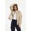 Manisa Alya shiny blouson beige 