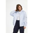 Manisa Alya shiny blouson light blue 