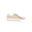 Gabor Jasmijn sneaker vlecht taupe/zand 