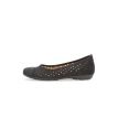 Gabor Chickie ballerina blauw suede 