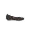 Gabor Chickie ballerina blauw suede 