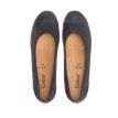 Gabor Chickie ballerina blauw suede 