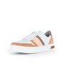 Gabor Bella sneaker combi snake wit/abrikoos/koper 