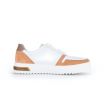 Gabor Bella sneaker combi snake wit/abrikoos/koper 
