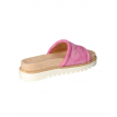 Mustang Shoes Jose slipper brede band suedine pink 