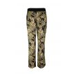 XOX Elwood broek print bladeren groen/lime/zand 