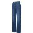 MAC Wide D637 chic navy blue washed 