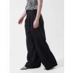 MAC Britt pure linen pants black 