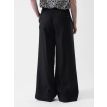 MAC Britt pure linen pants black 