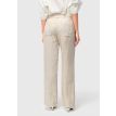 MAC Britt wide leg linnen truffel brown 