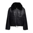 Manisa Tall Erin fluffy jack reversible black 