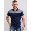 D555 Rigby polo shirt contract blue grey 