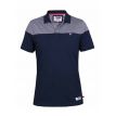 D555 Rigby polo shirt contract blue grey 