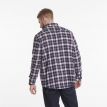 North Quent overhemd flanel check blue 